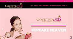 Desktop Screenshot of covetedcakes.com